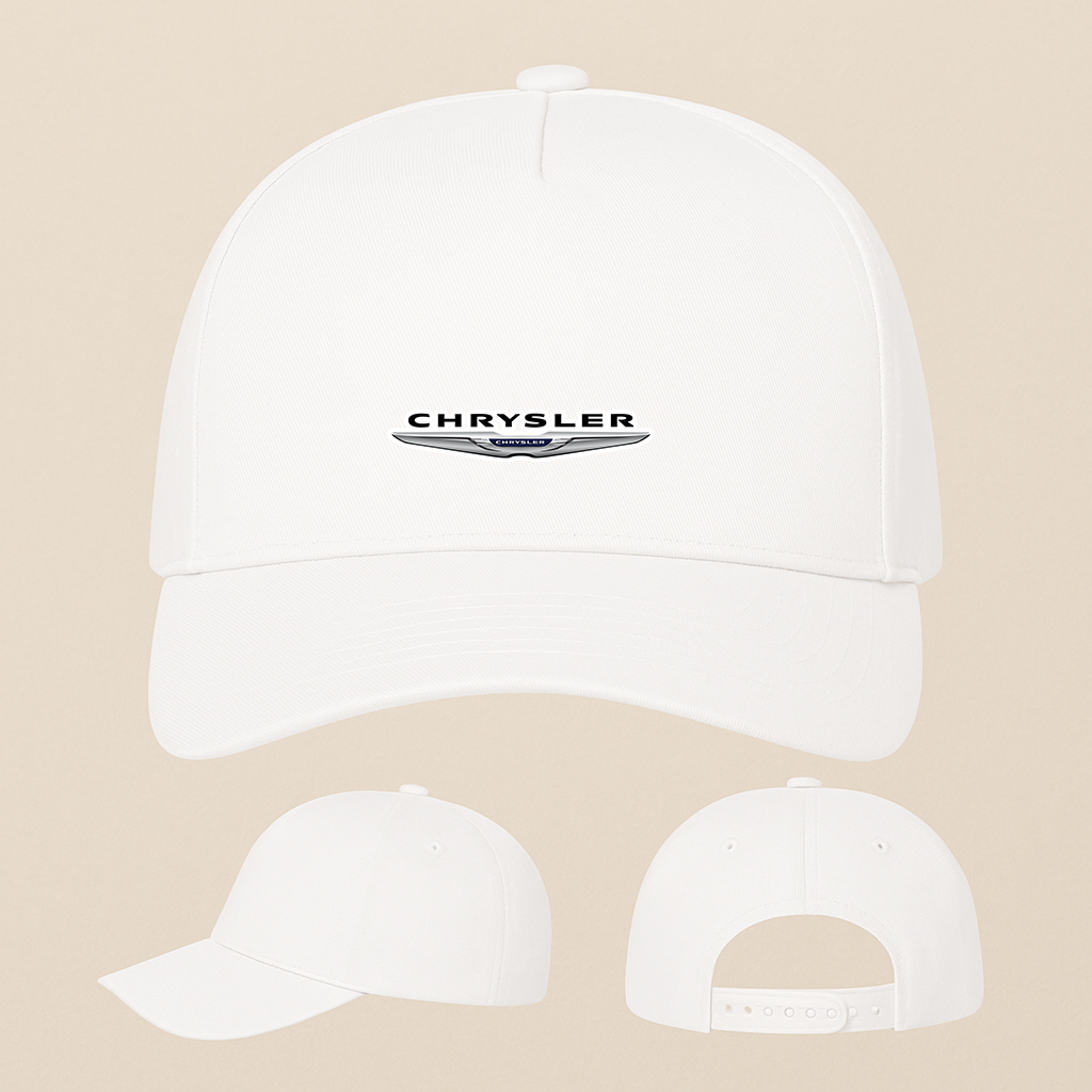 Chrysler Car Five Panel Twill Snapback Cap