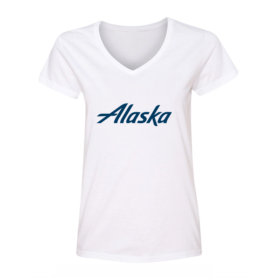 Women's Alaska Airline V-Neck T-Shirt