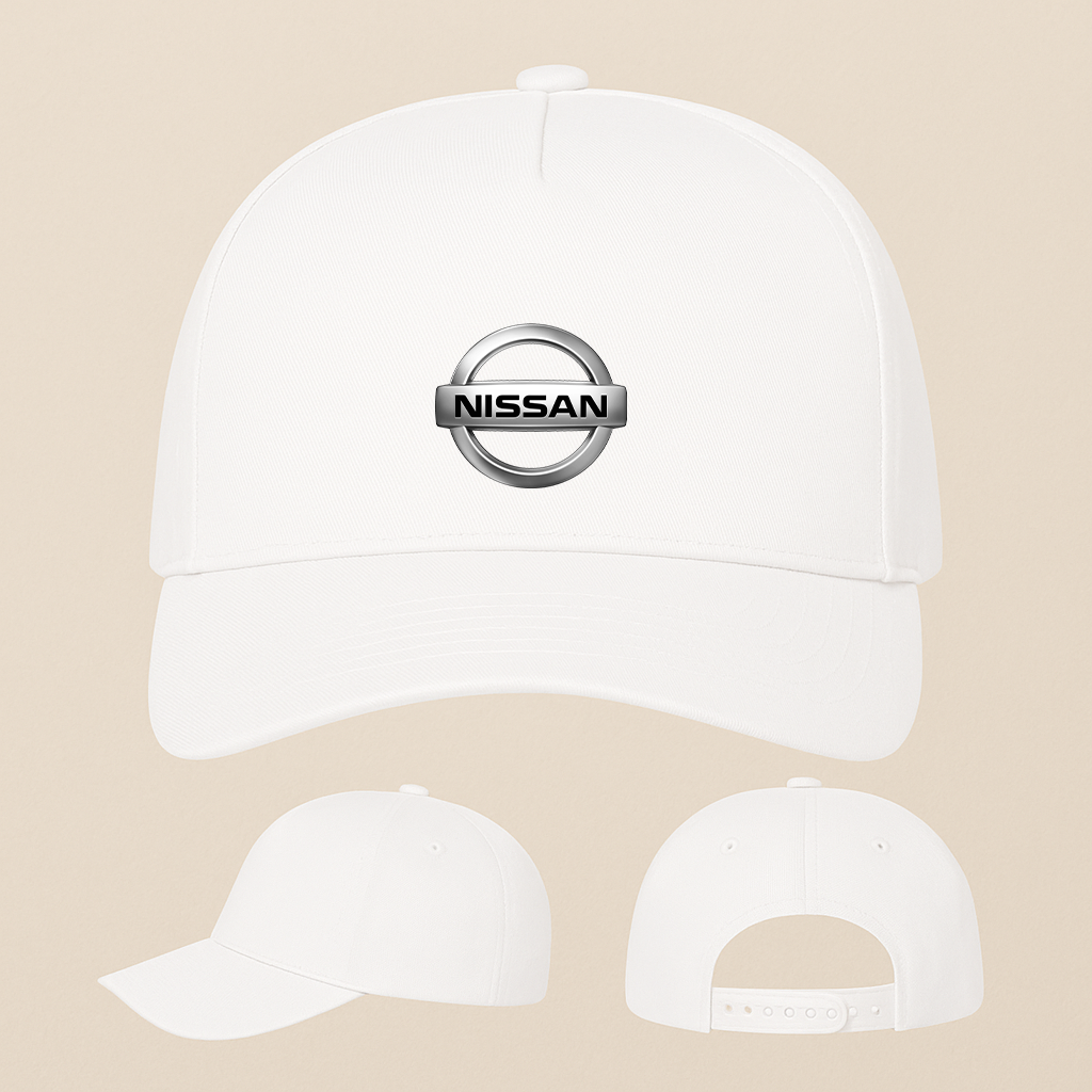 Nissan Car Five Panel Twill Snapback Cap