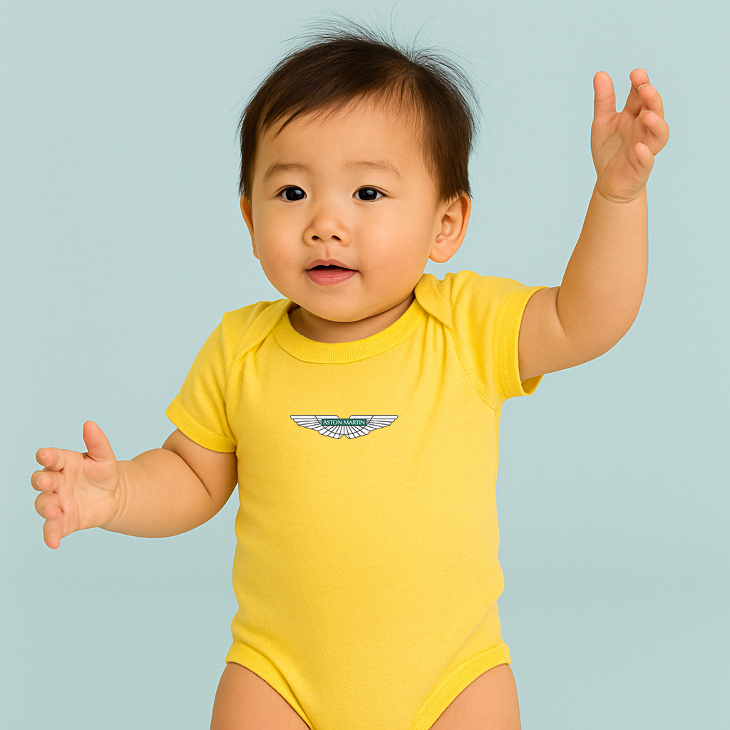 Aston Martin Car Baby Romper Onesie