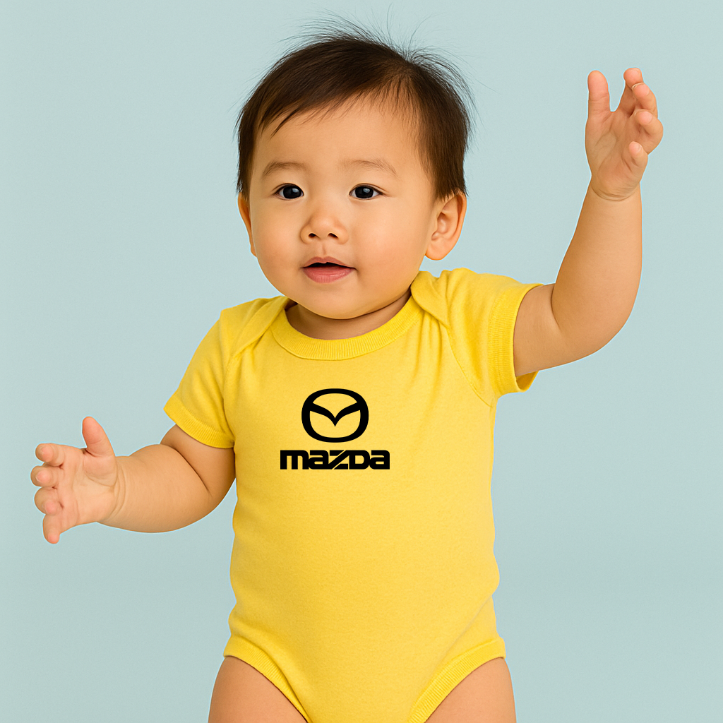 Mazda Car Baby Romper Onesie