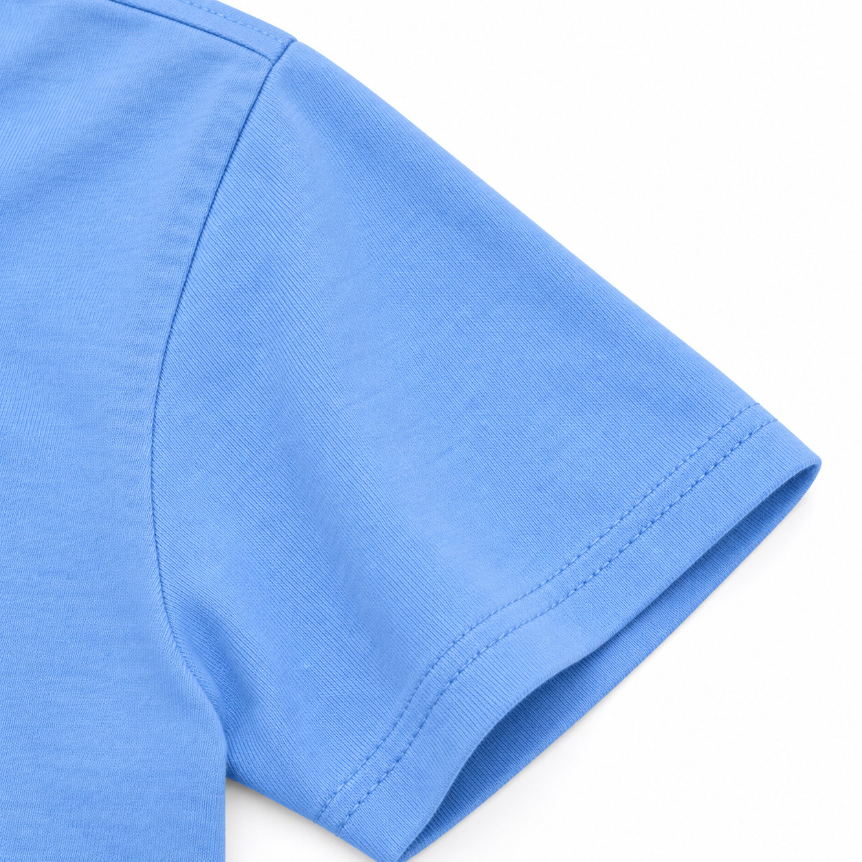 Youth Kids Versace Cotton T-Shirt | Color: Sky Blue | View 4