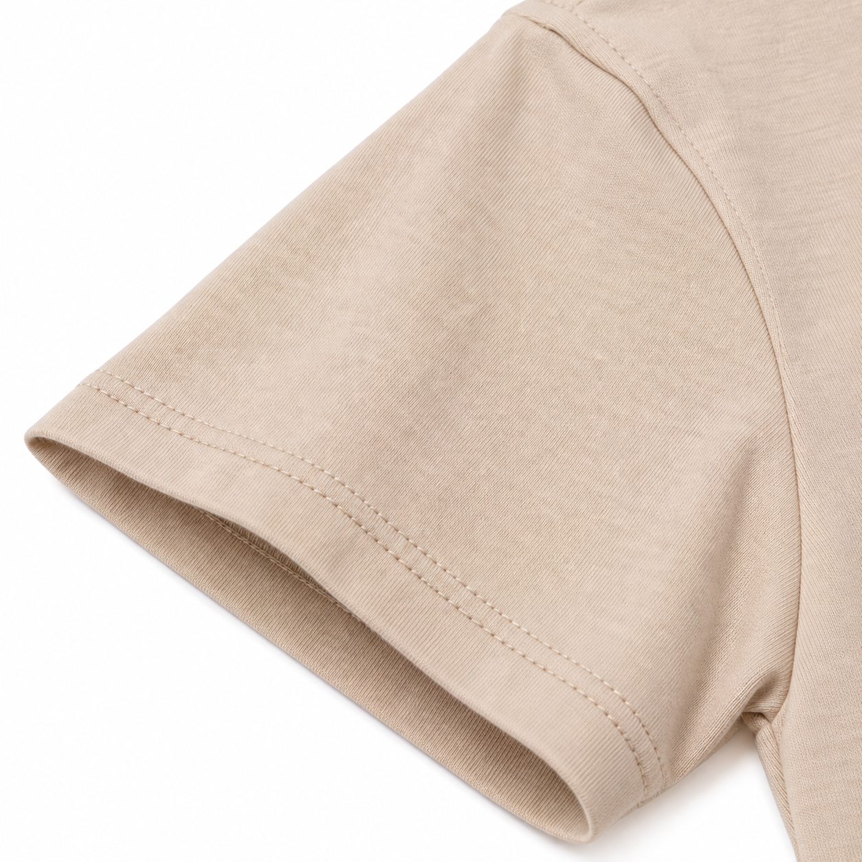 Youth Kids Versace Cotton T-Shirt | Color: Tan | View 4