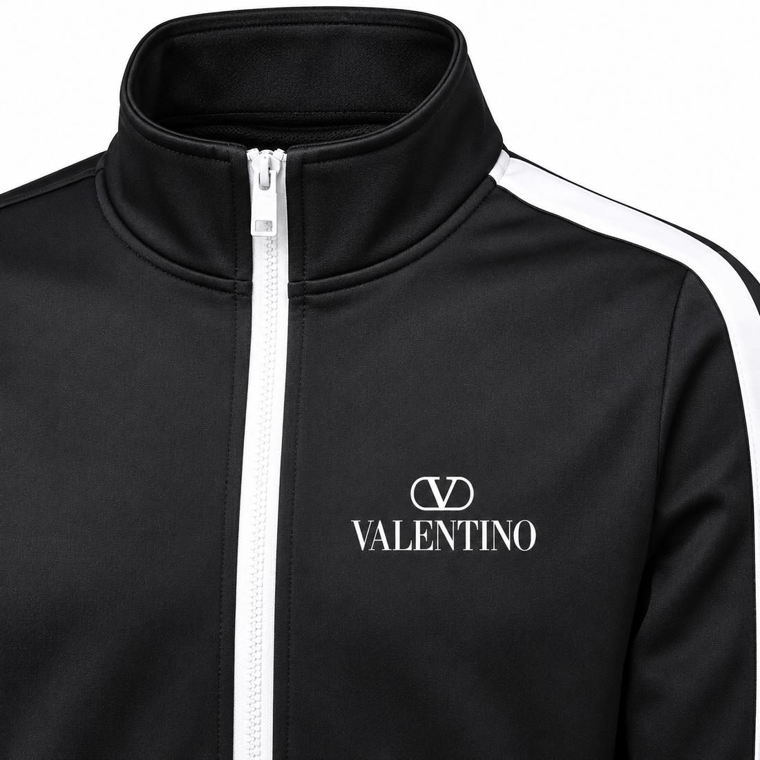 Men's Valentino Dri-Fit TrackSuit | Color: Black | View 3
