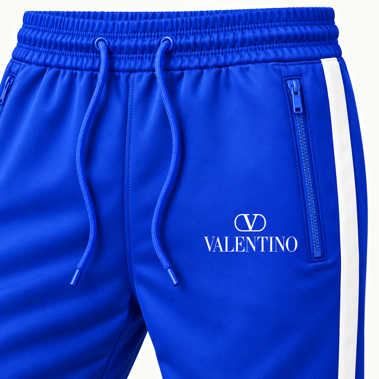 Men's Valentino Dri-Fit TrackSuit | Color: Blue | View 4