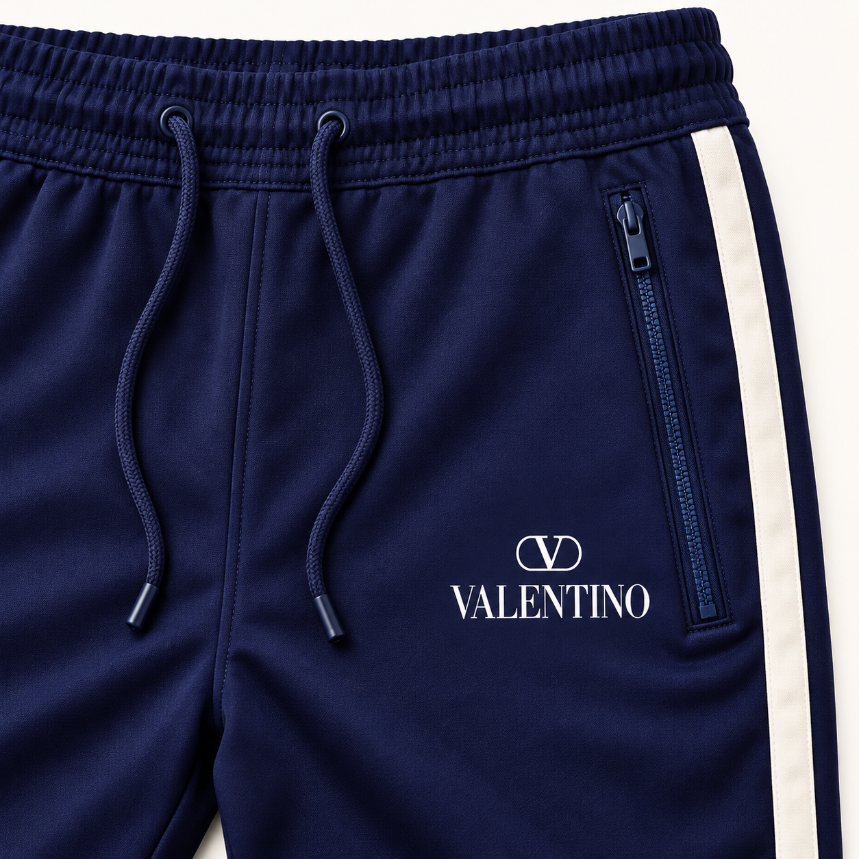 Men's Valentino Dri-Fit TrackSuit | Color: Navy | View 4
