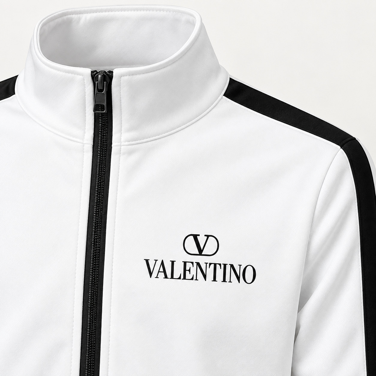 Men's Valentino Dri-Fit TrackSuit | Color: White | View 3