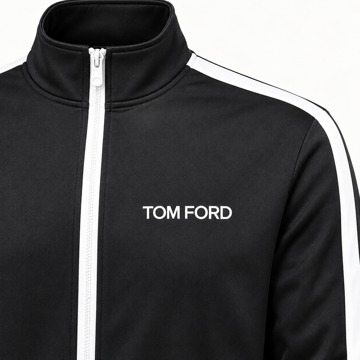 Men's Tom Ford Dri-Fit TrackSuit | Color: Black | View 3
