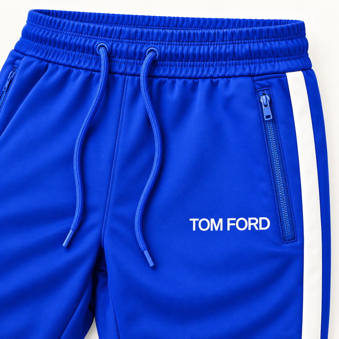 Men's Tom Ford Dri-Fit TrackSuit | Color: Blue | View 4