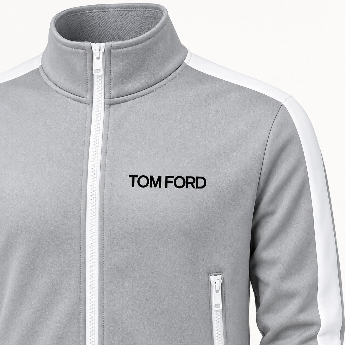 Men's Tom Ford Dri-Fit TrackSuit | Color: Grey | View 3