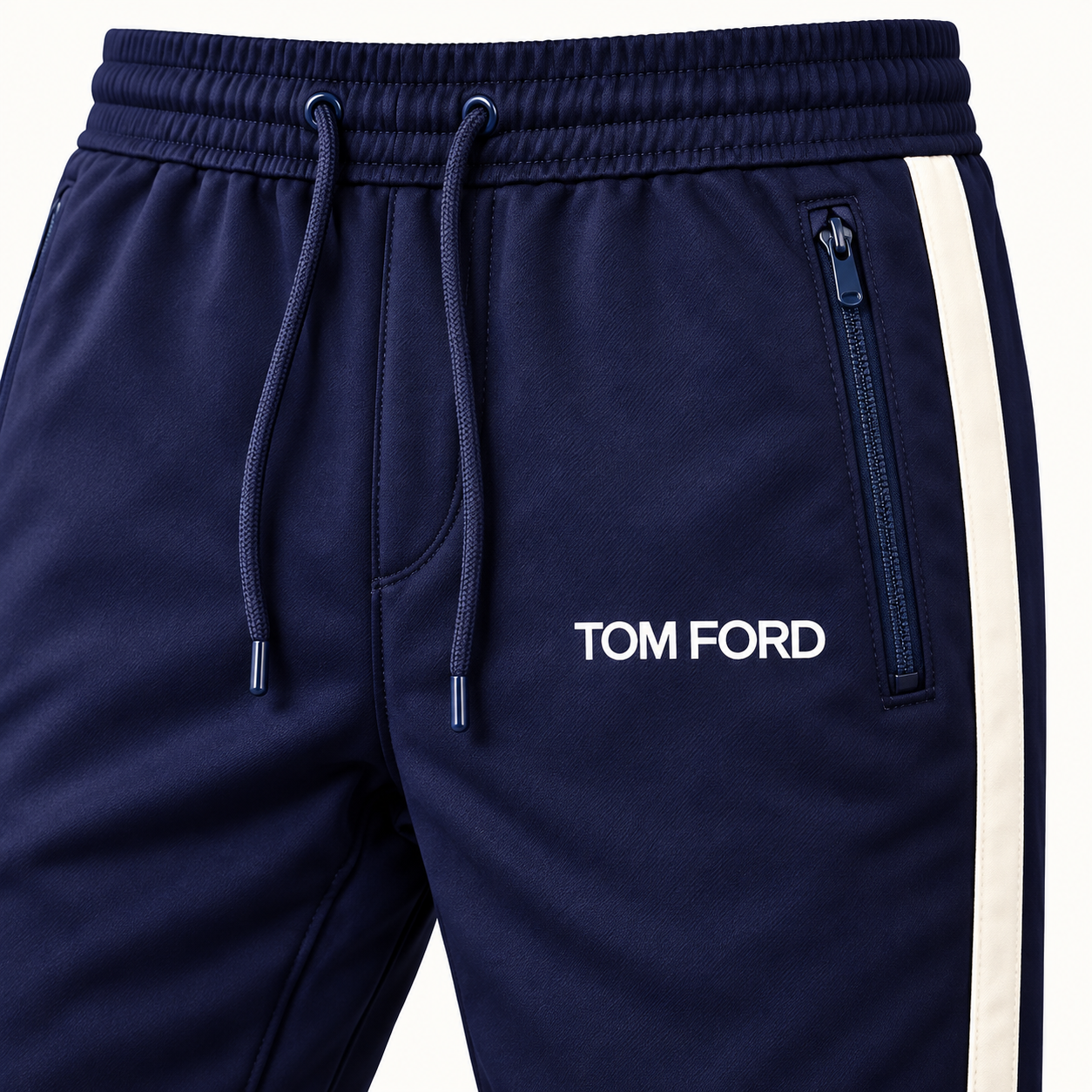 Men's Tom Ford Dri-Fit TrackSuit | Color: Navy | View 4