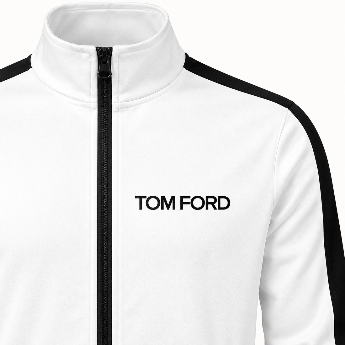 Men's Tom Ford Dri-Fit TrackSuit | Color: White | View 3