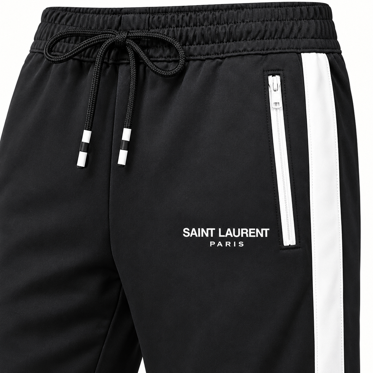 Men's Saint Laurent Dri-Fit TrackSuit | Color: Black | View 4