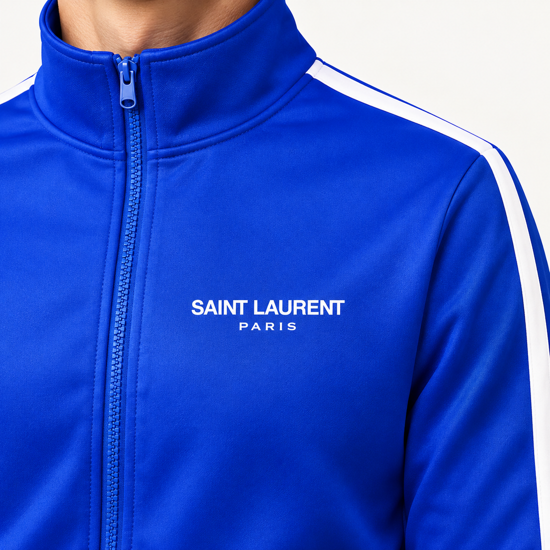 Men's Saint Laurent Dri-Fit TrackSuit | Color: Blue | View 3