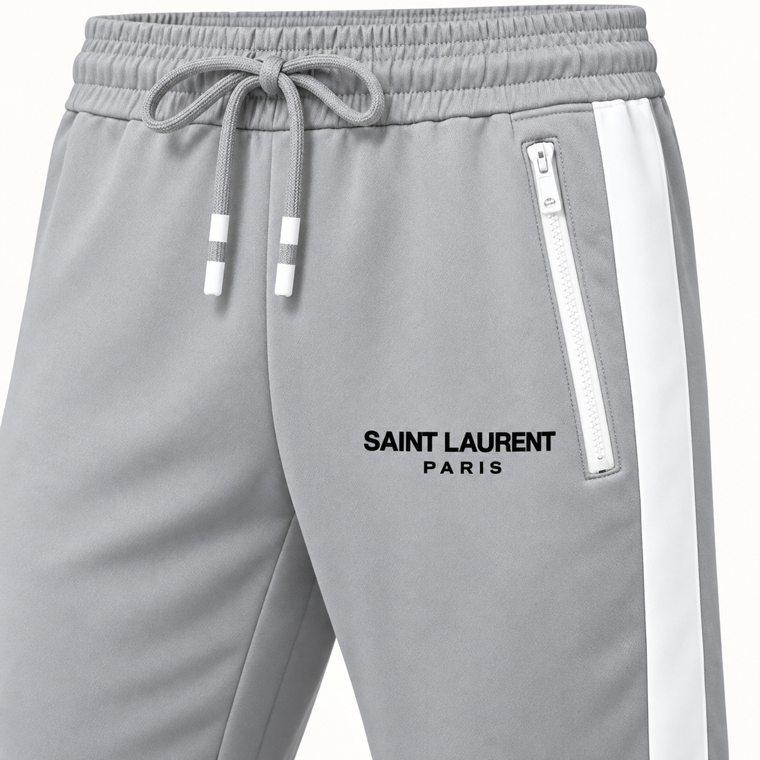 Men's Saint Laurent Dri-Fit TrackSuit | Color: Grey | View 4