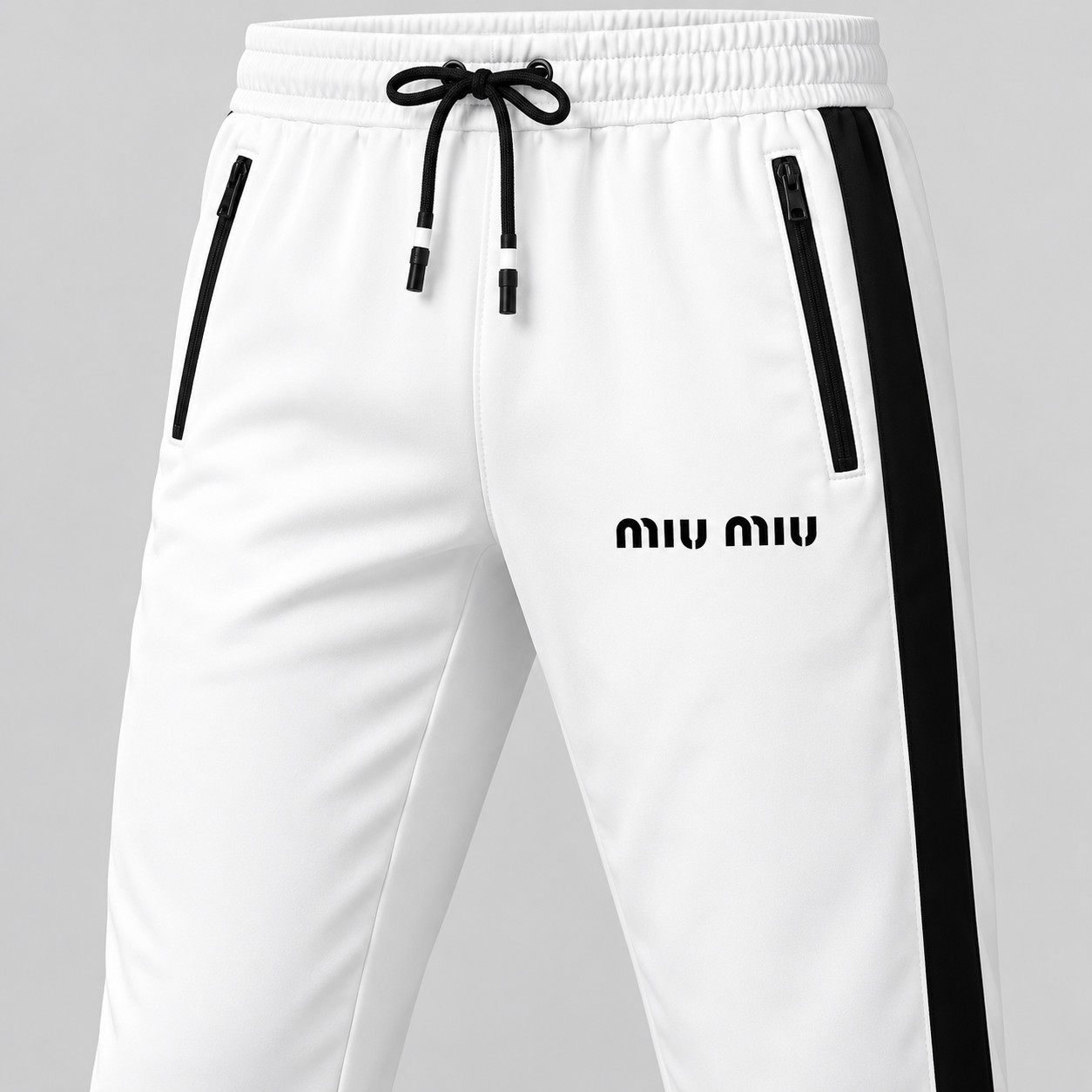 Men's Miu Miu Dri-Fit TrackSuit | Color: White | View 4