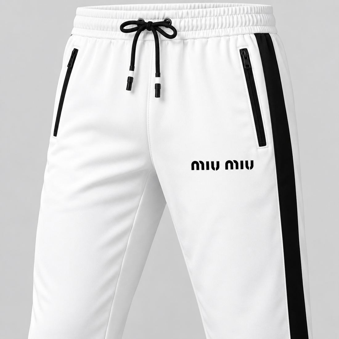 Men's Miu Miu Dri-Fit TrackSuit | Color: White | View 4