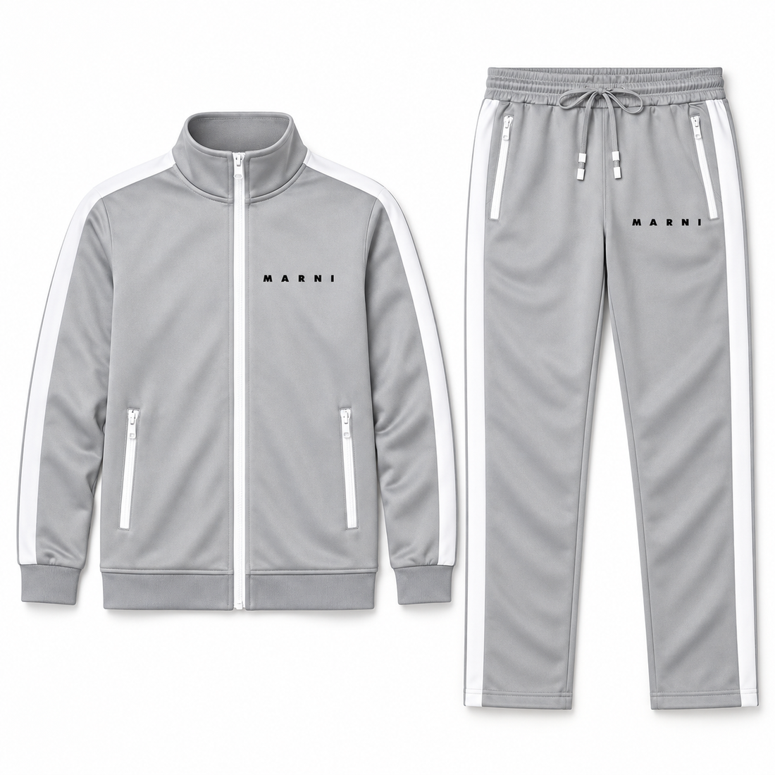 Men's Marni Dri-Fit TrackSuit | Color: Grey | View 5