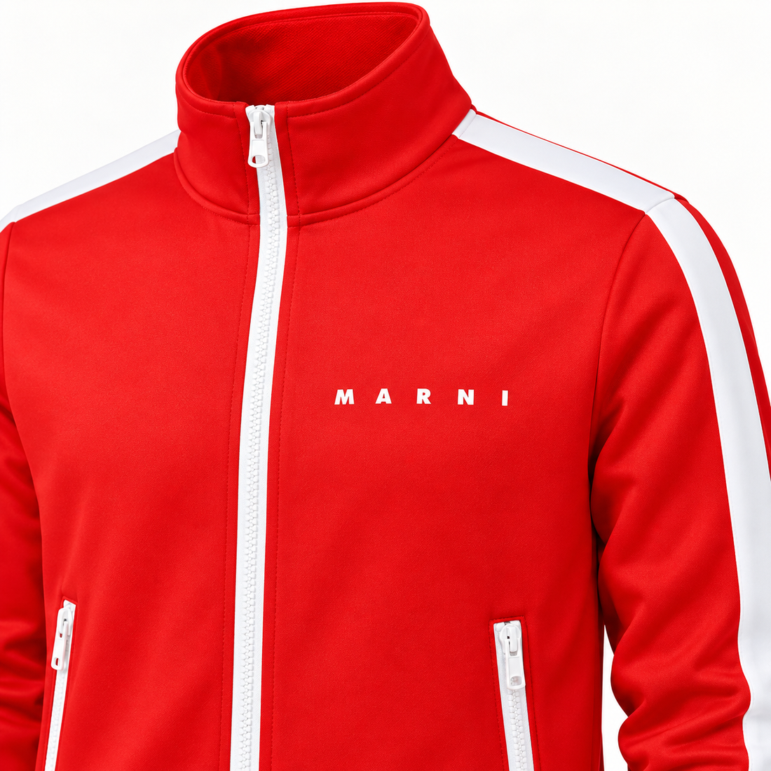 Men's Marni Dri-Fit TrackSuit | Color: Red | View 3