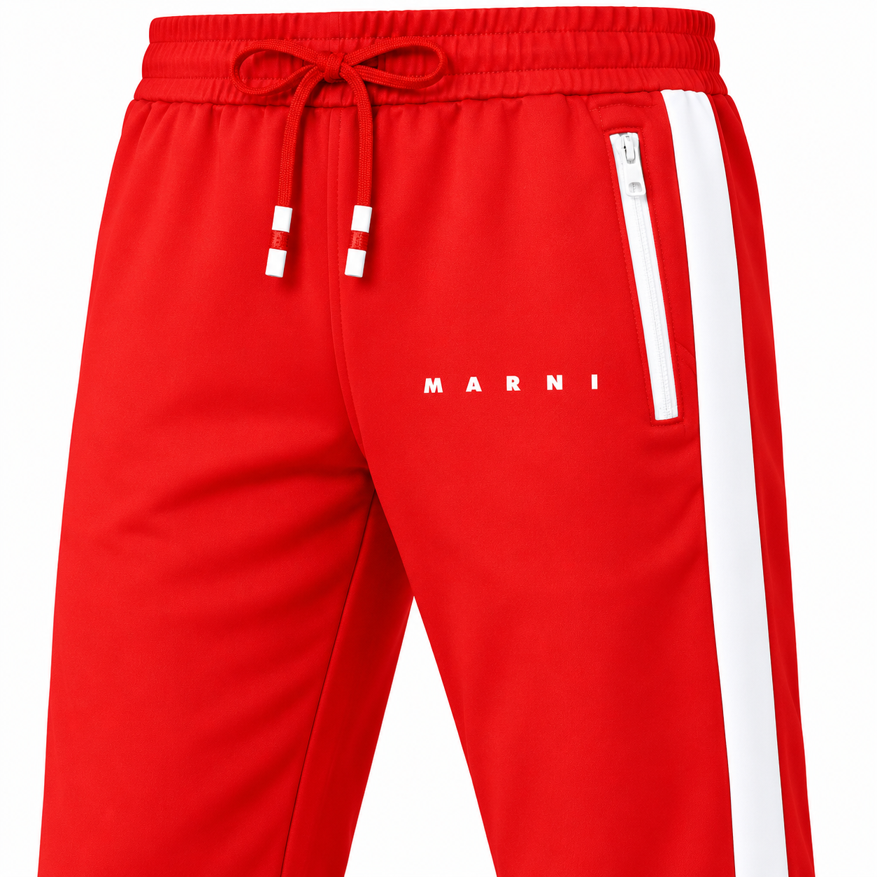 Men's Marni Dri-Fit TrackSuit | Color: Red | View 4