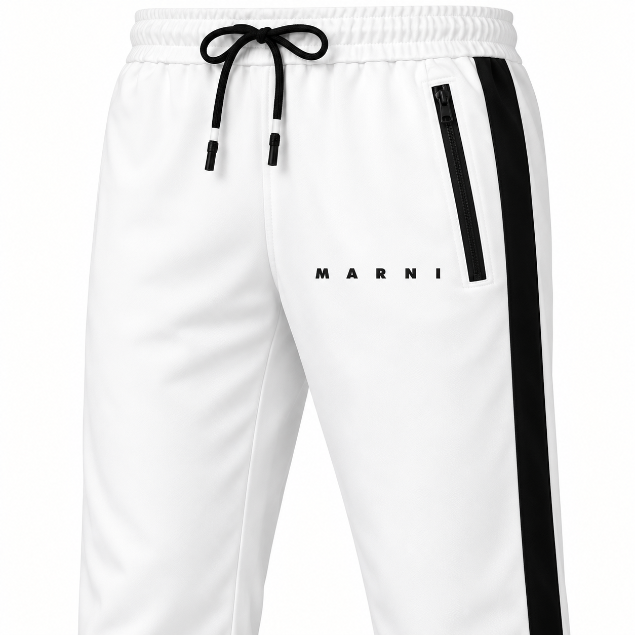 Men's Marni Dri-Fit TrackSuit | Color: White | View 4