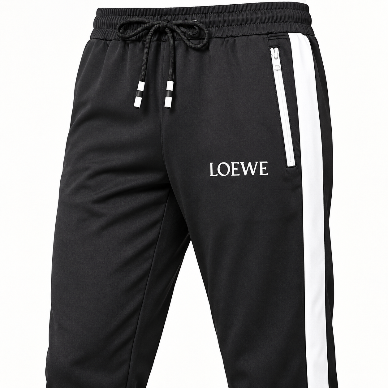 Men's Loewe Dri-Fit TrackSuit | Color: Black | View 4