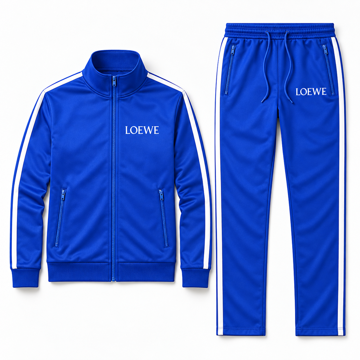 Men's Loewe Dri-Fit TrackSuit | Color: Blue | View 5