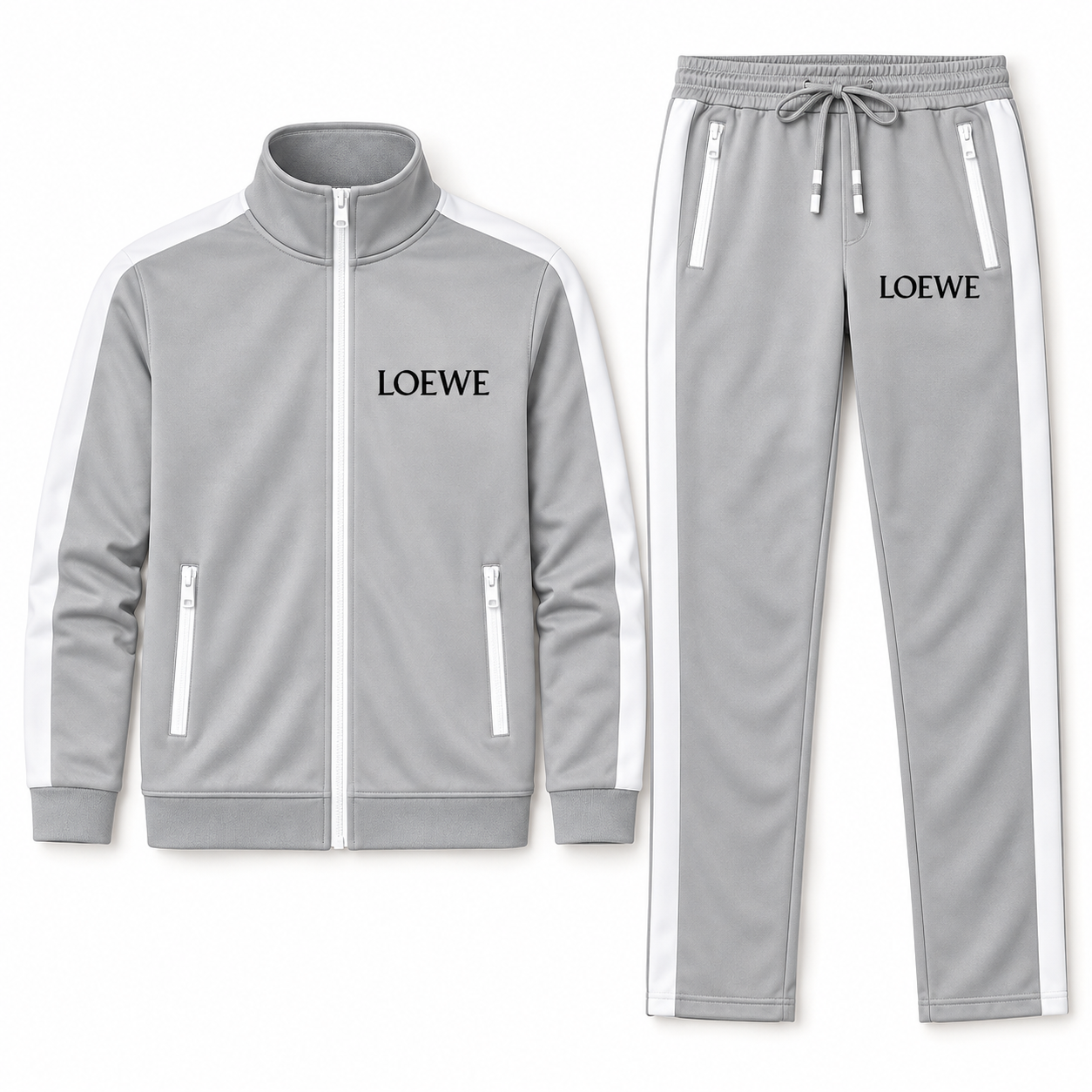 Men's Loewe Dri-Fit TrackSuit | Color: Grey | View 5