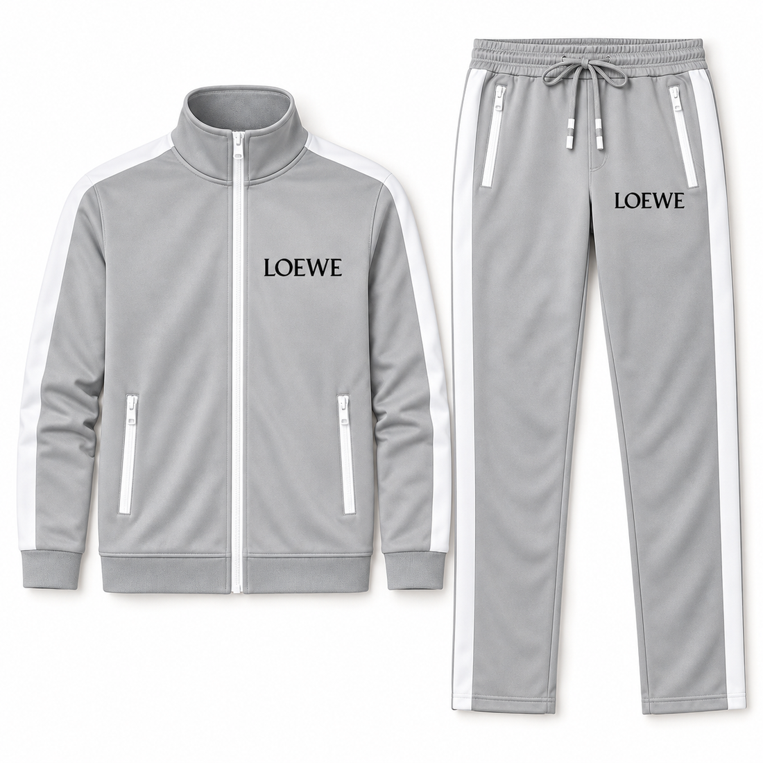 Men's Loewe Dri-Fit TrackSuit | Color: Grey | View 5