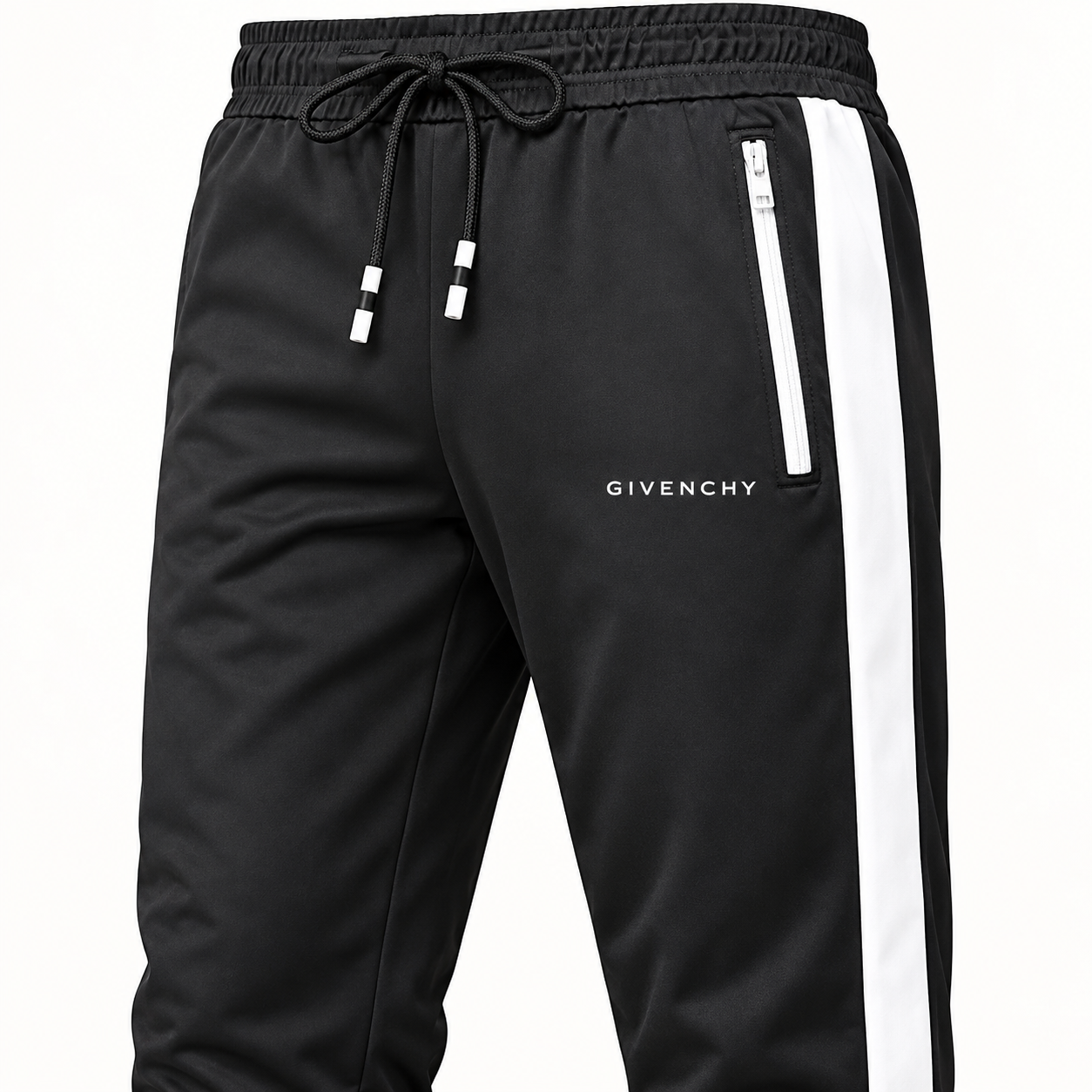 Men's Givenchy Dri-Fit TrackSuit | Color: Black | View 4