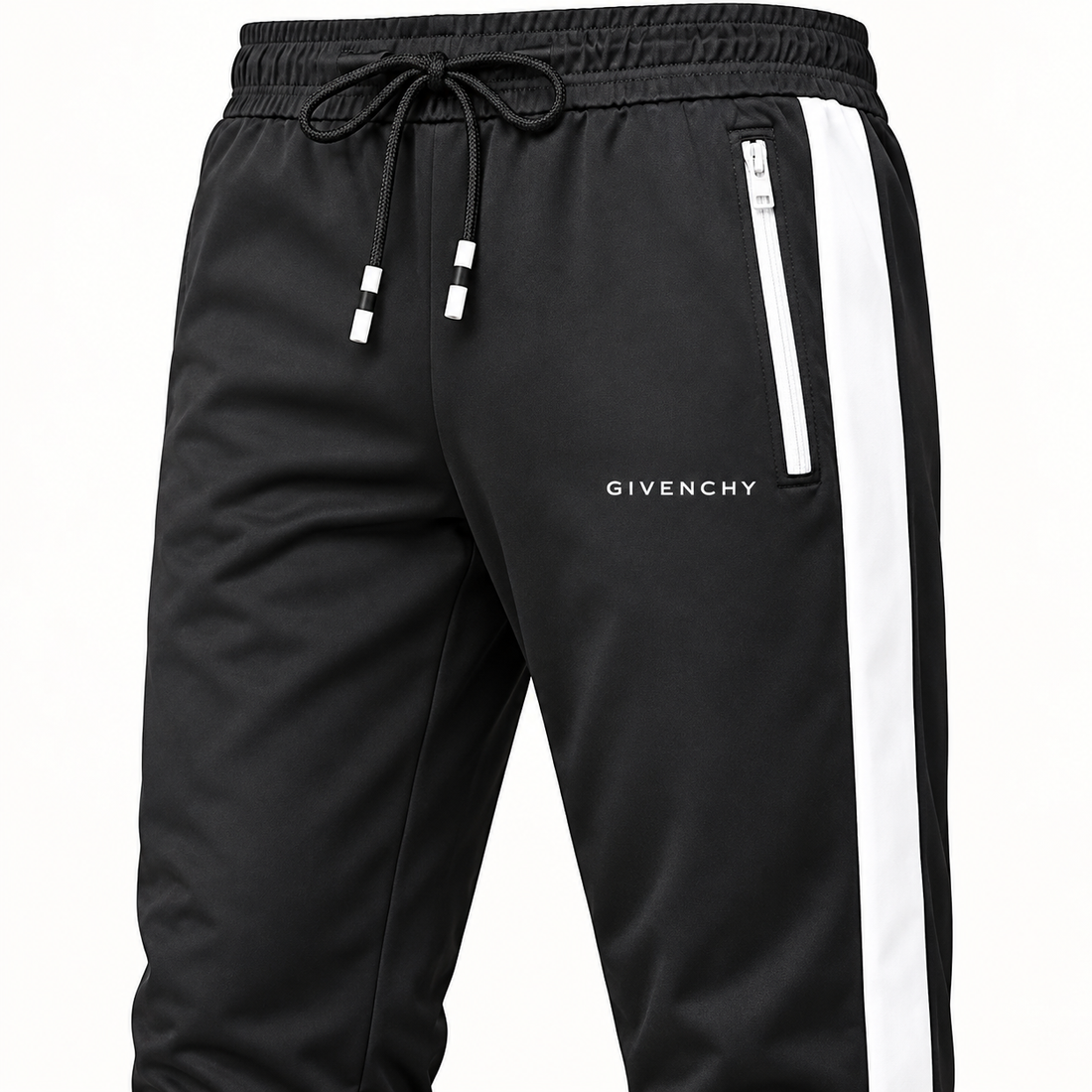 Men's Givenchy Dri-Fit TrackSuit | Color: Black | View 4