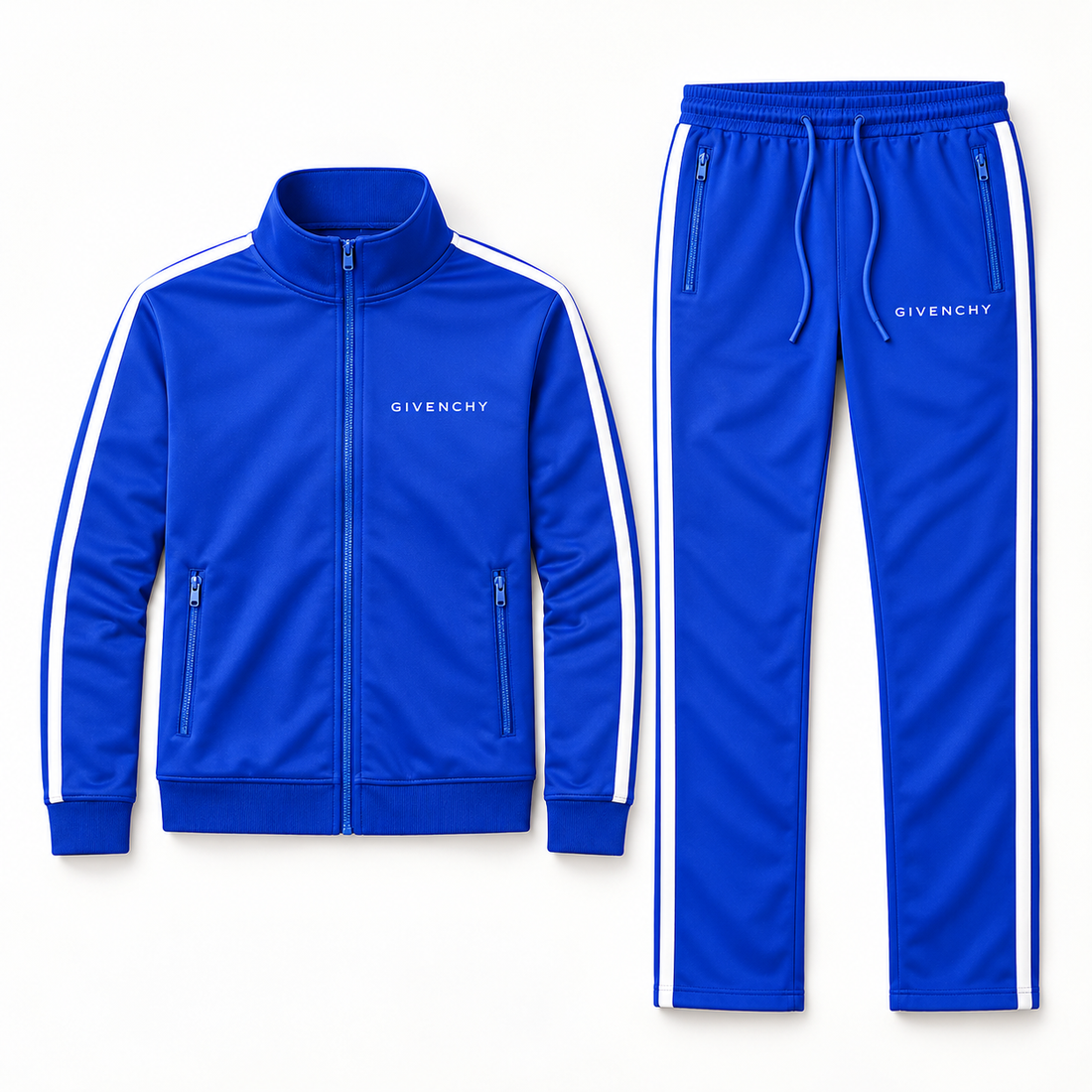 Men's Givenchy Dri-Fit TrackSuit | Color: Blue | View 5