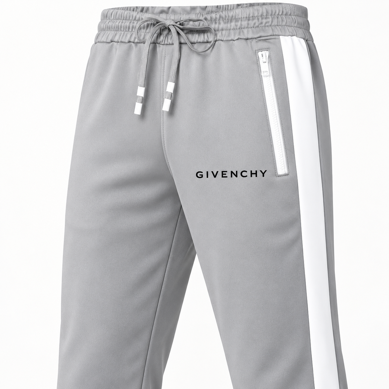 Men's Givenchy Dri-Fit TrackSuit | Color: Grey | View 4