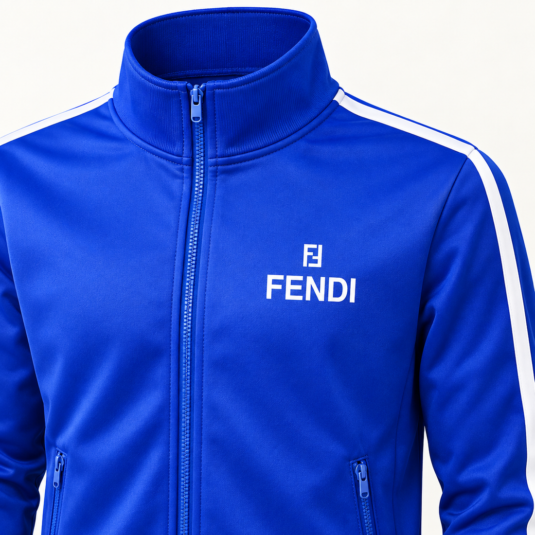 Men's Fendi Dri-Fit TrackSuit | Color: Blue | View 3