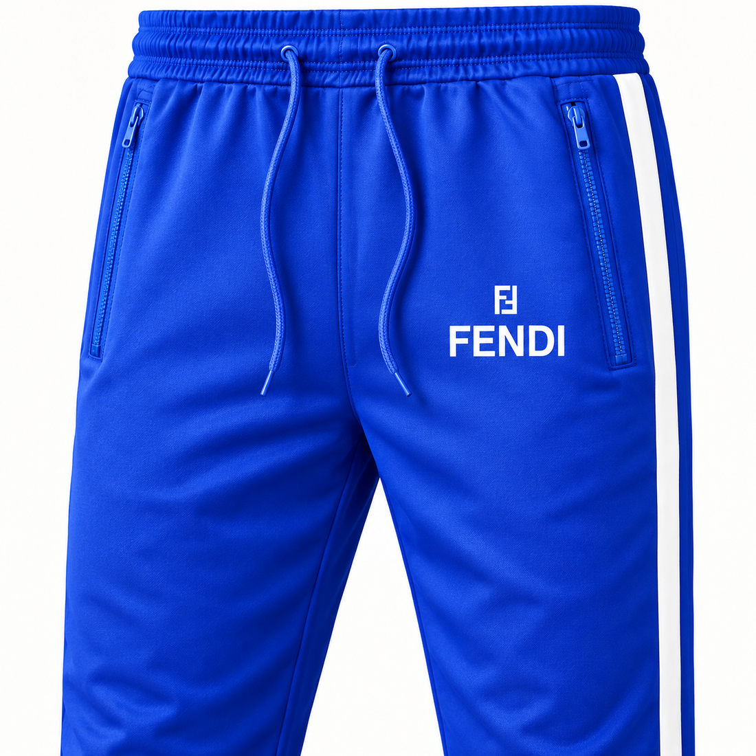 Men's Fendi Dri-Fit TrackSuit | Color: Blue | View 4