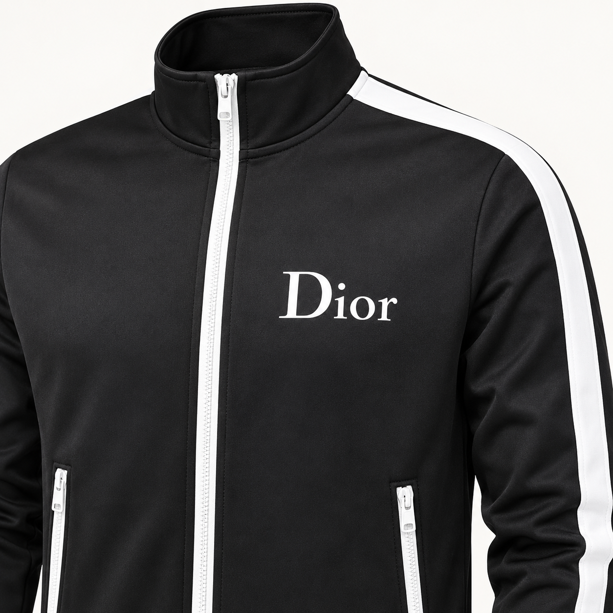 Men's Dior Dri-Fit TrackSuit | Color: Black | View 3