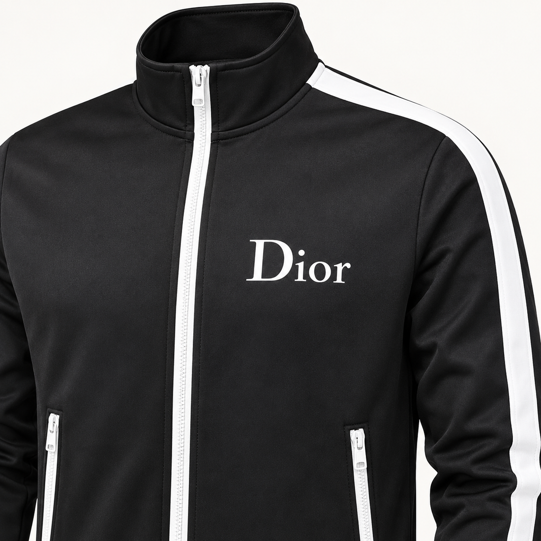 Men's Dior Dri-Fit TrackSuit | Color: Black | View 3