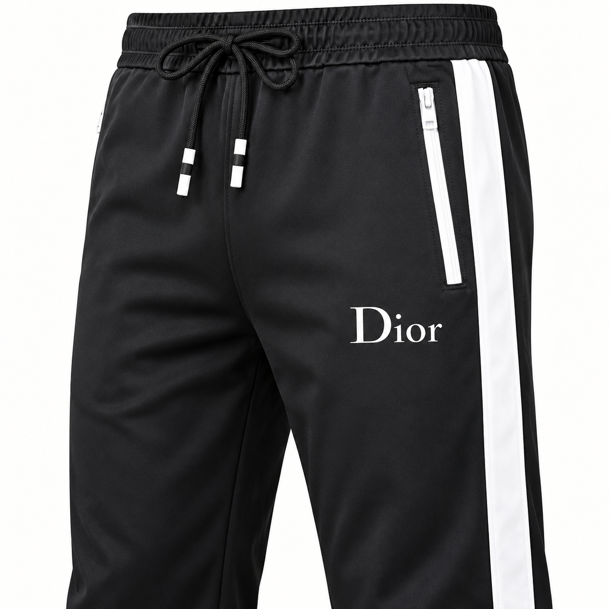Men's Dior Dri-Fit TrackSuit | Color: Black | View 4