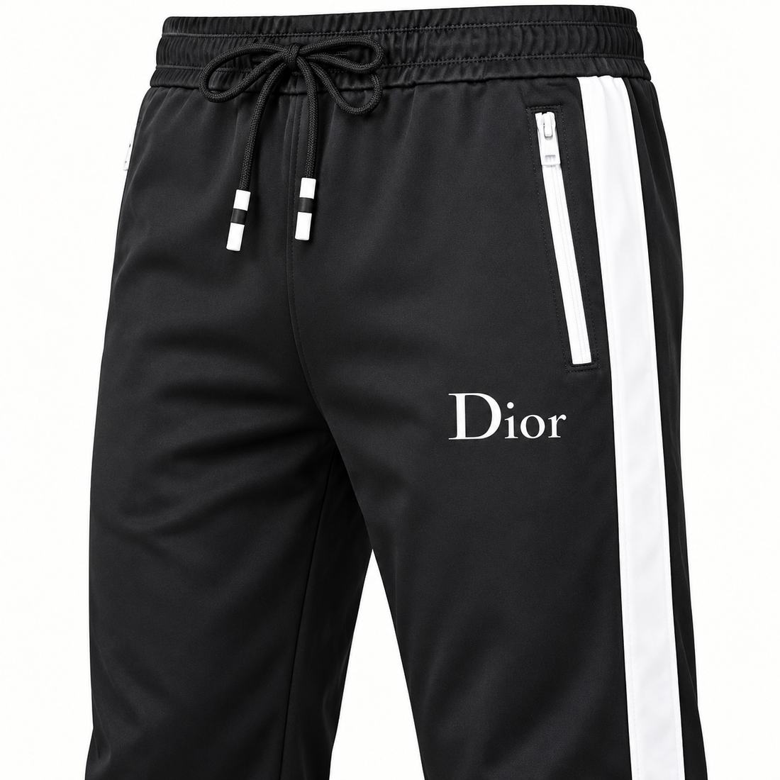 Men's Dior Dri-Fit TrackSuit | Color: Black | View 4