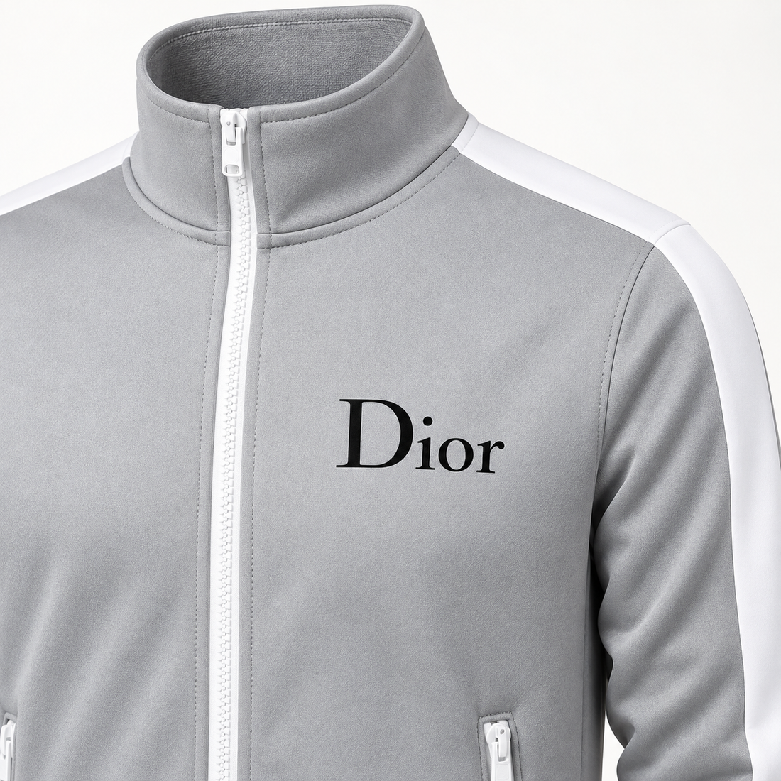 Men's Dior Dri-Fit TrackSuit | Color: Grey | View 3