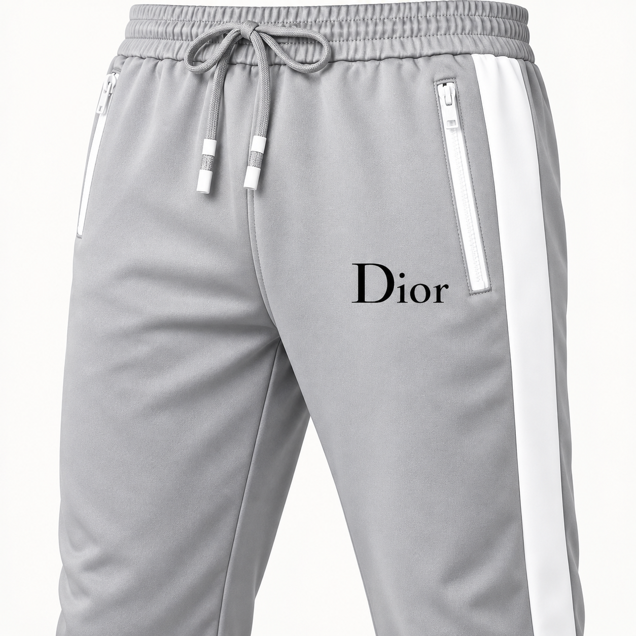 Men's Dior Dri-Fit TrackSuit | Color: Grey | View 4