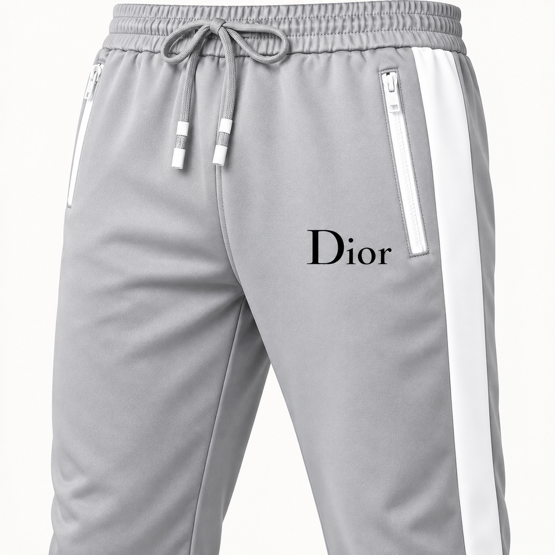 Men's Dior Dri-Fit TrackSuit | Color: Grey | View 4