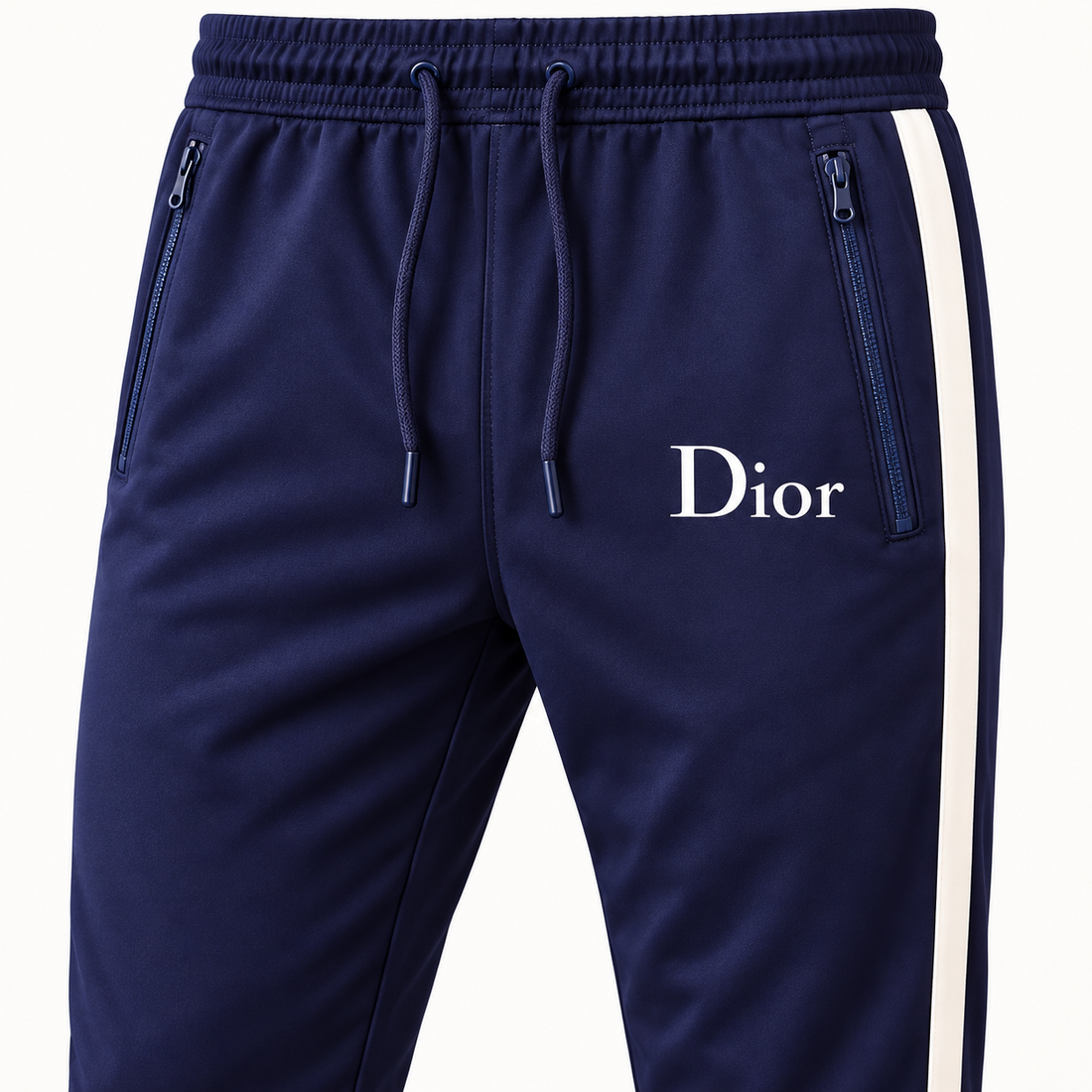 Men's Dior Dri-Fit TrackSuit | Color: Navy | View 4