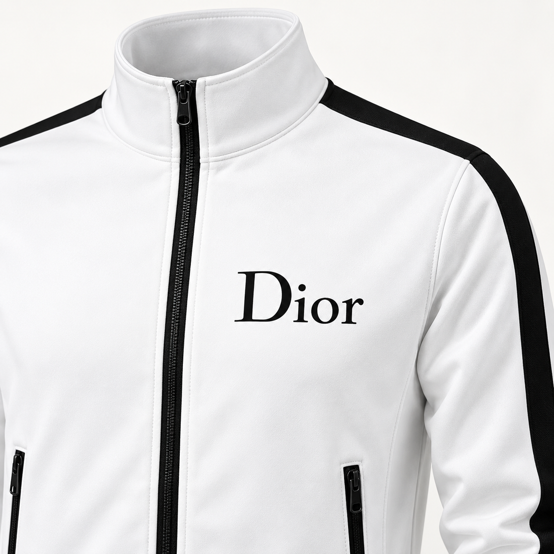 Men's Dior Dri-Fit TrackSuit | Color: White | View 3