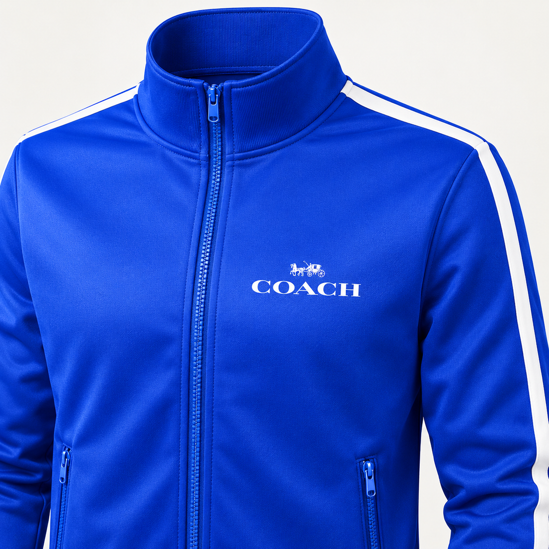 Men's Coach Dri-Fit TrackSuit | Color: Blue | View 3