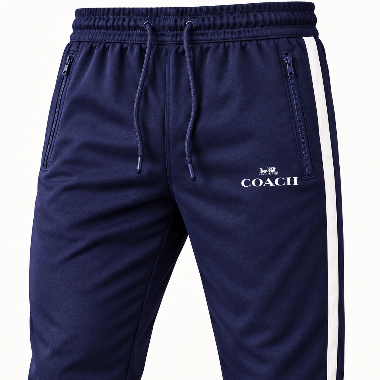 Men's Coach Dri-Fit TrackSuit | Color: Navy | View 4
