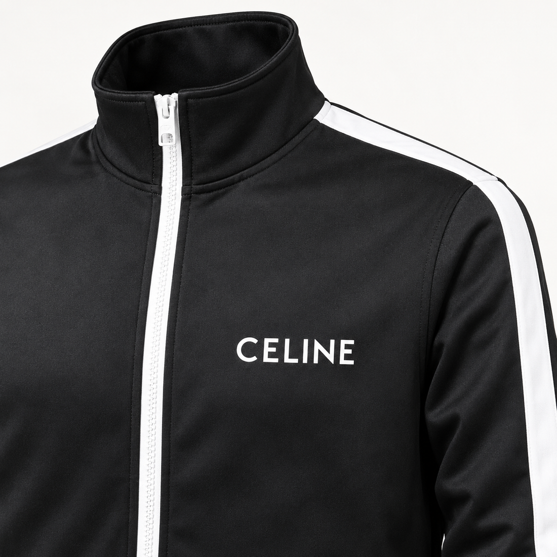 Men's Celine Dri-Fit TrackSuit | Color: Black | View 3
