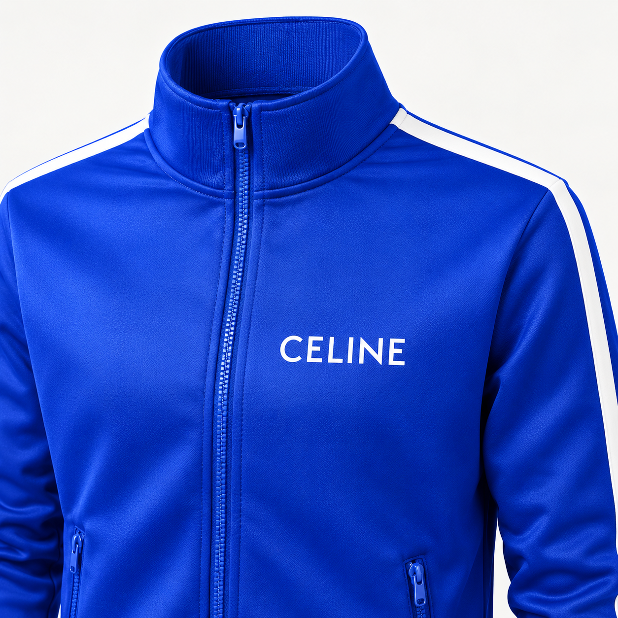 Men's Celine Dri-Fit TrackSuit | Color: Blue | View 3