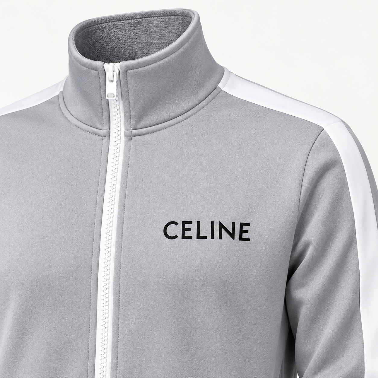 Men's Celine Dri-Fit TrackSuit | Color: Grey | View 3