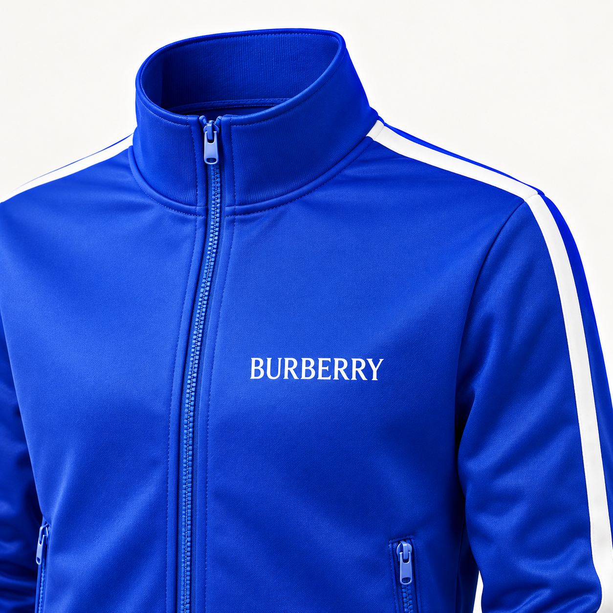 Men's Burberry Dri-Fit TrackSuit | Color: Blue | View 3